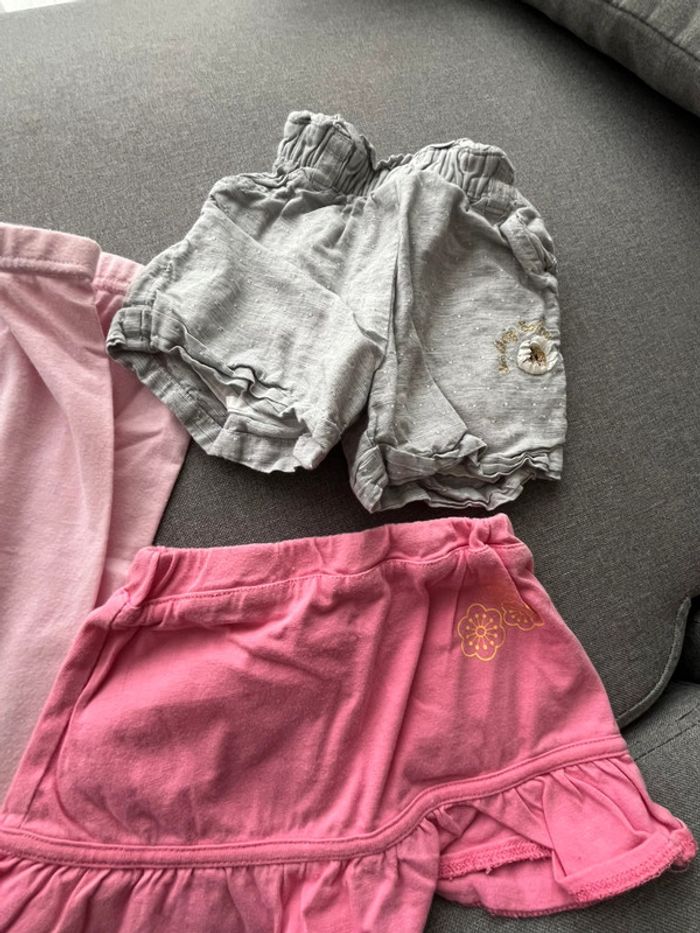 Pantalons short jupe bébé fille - photo numéro 2