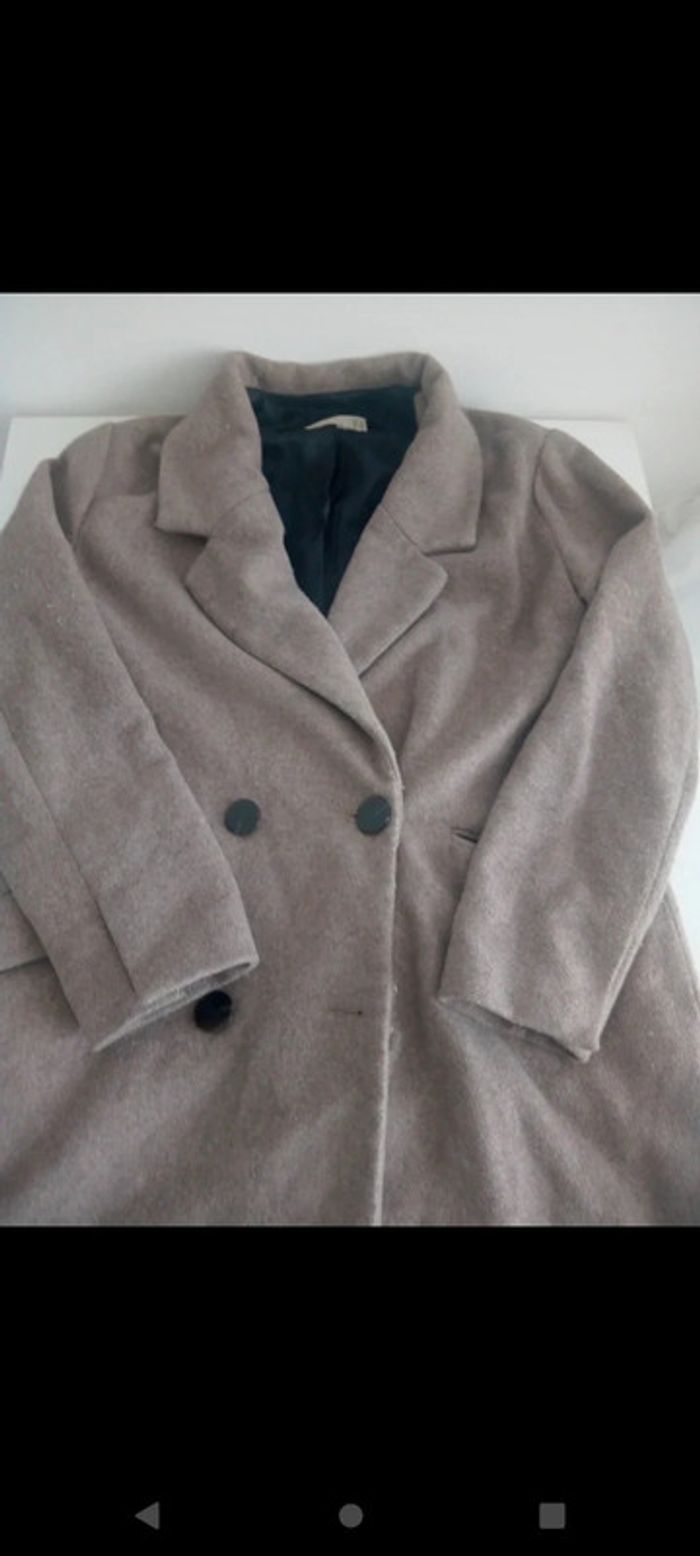 Manteau MNG 35% laine - photo numéro 2