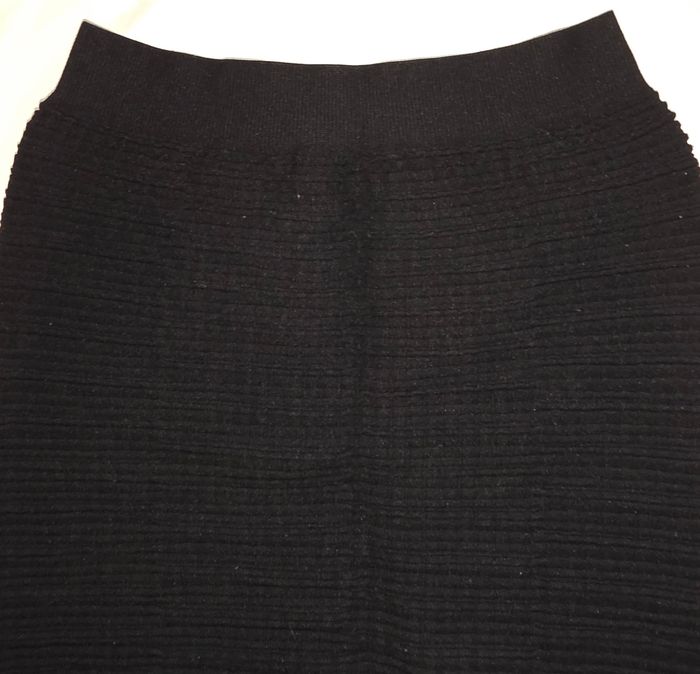 Mini-jupe noir extensible #orcelly XS - photo numéro 3