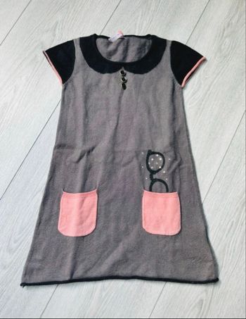 Robe chaude gemo 5 ans grise