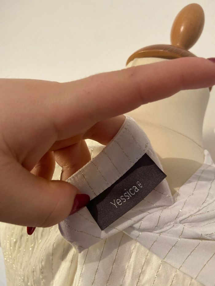 Blouse manche courte femme taille 44 de marque Yessica C&A - photo numéro 4