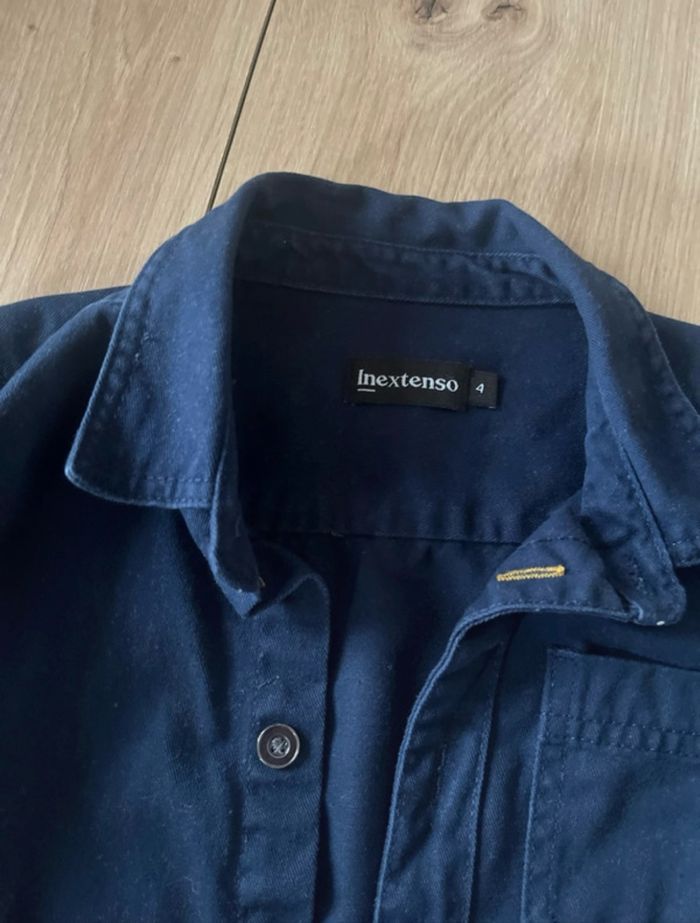 Chemise bleu marine garçon - photo numéro 3