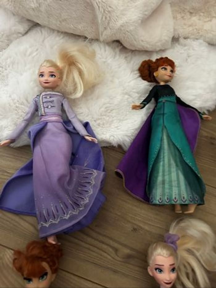 Poupées reine des neiges - photo numéro 2