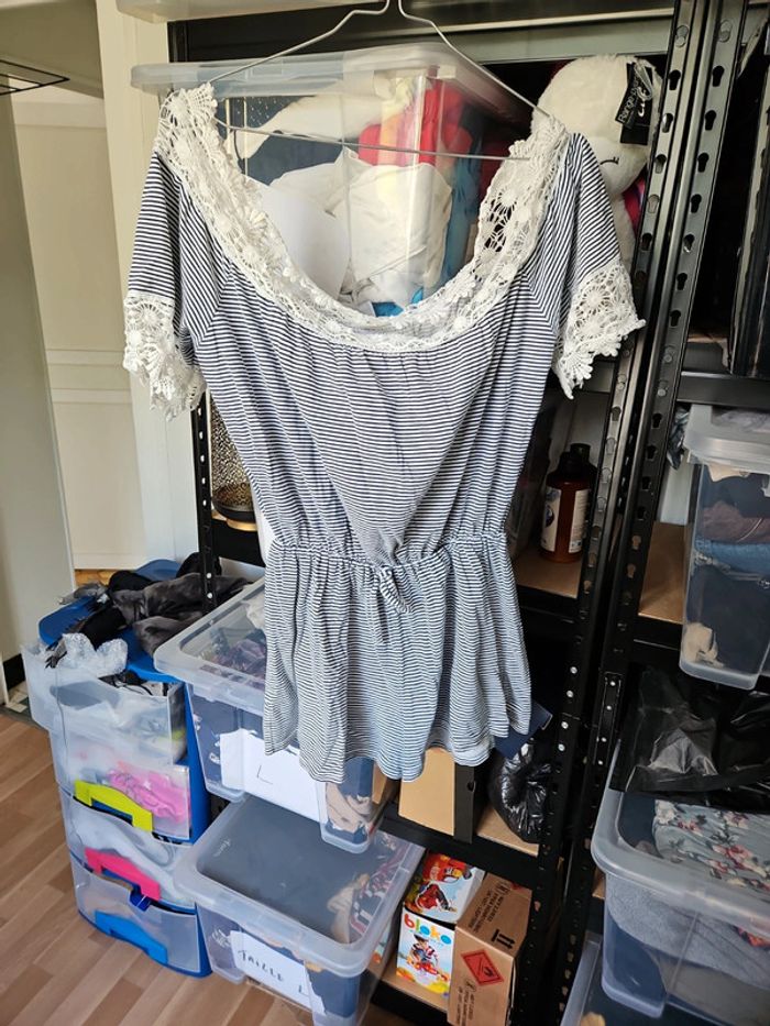 Combishort mariniere