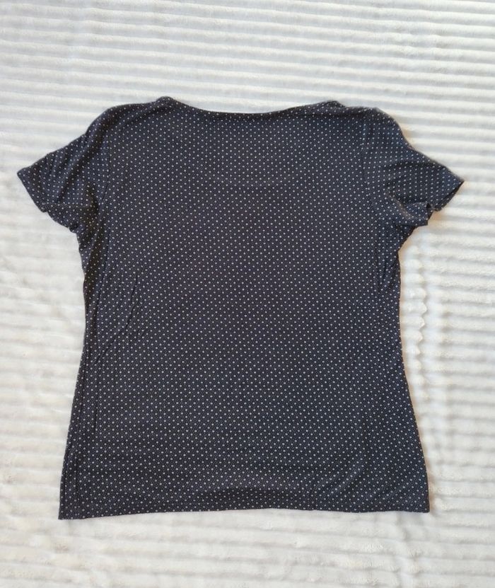 Tee-shirt noir à motifs – Taille 38 – Mado et les Autres – Bon état - photo numéro 6