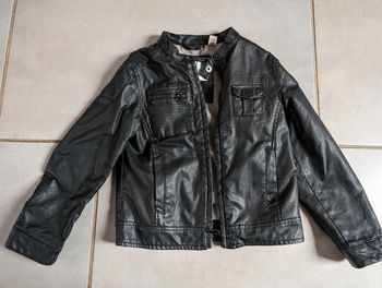 Veste cuir Okaïdi 4 ans