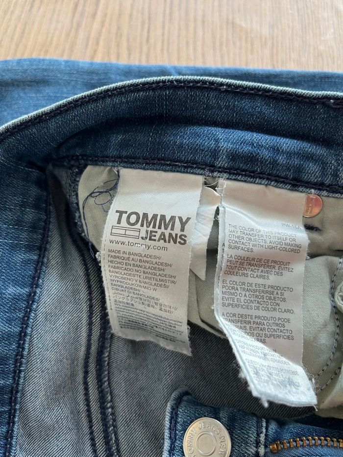 Jean tommy H femme  taille 40 - photo numéro 4