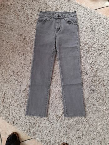 Pantalon jeans gris T36 Scottage