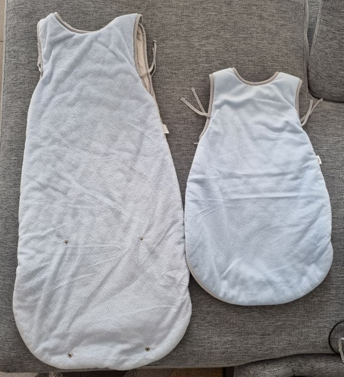 Ensemble 2 gigoteuses, 1 tour de lit et 1 couverture - photo numéro 3