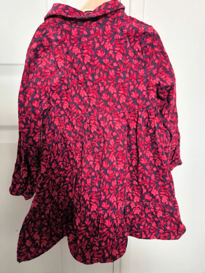 Robe fille.velours du pareil au même 4 ans - photo numéro 2