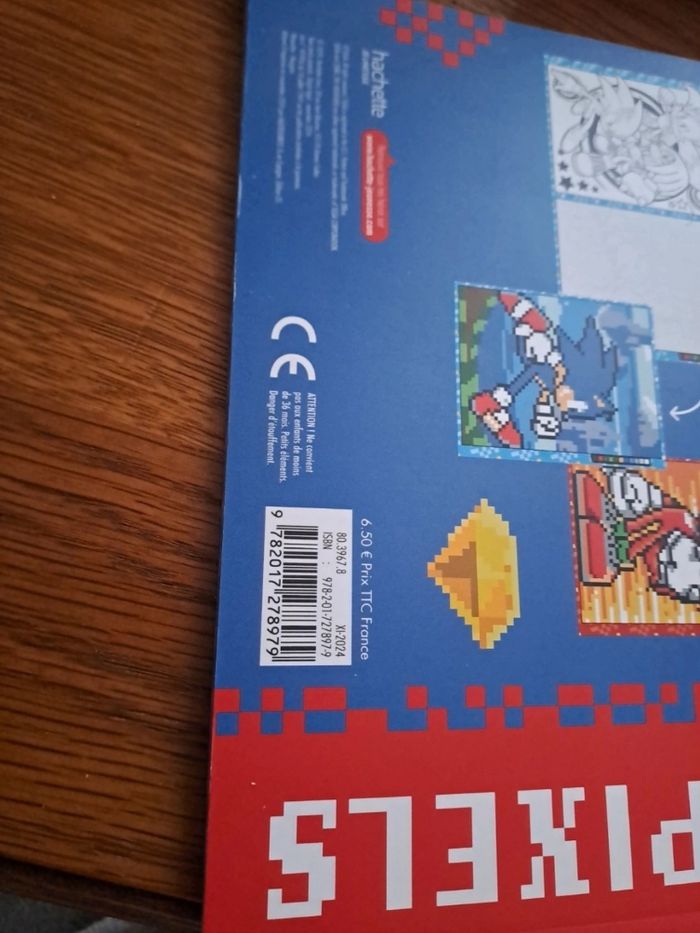 Lot 2 Coloriages Sonic Pixel, Mickey & Co Cercles Magiques - photo numéro 5
