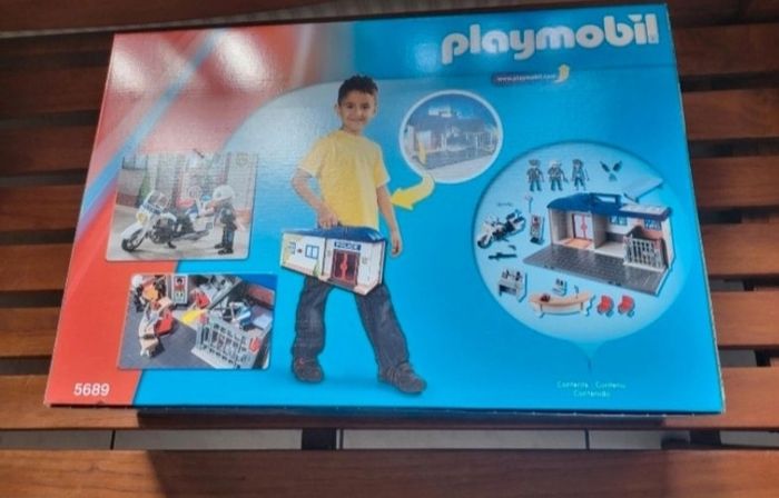 Playmobil city action une petite entreprise police comme maison