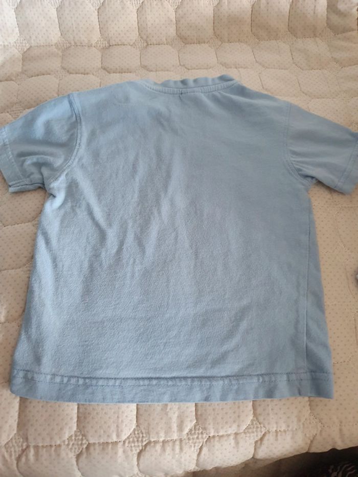 Tee shirt bleu clair - photo numéro 4