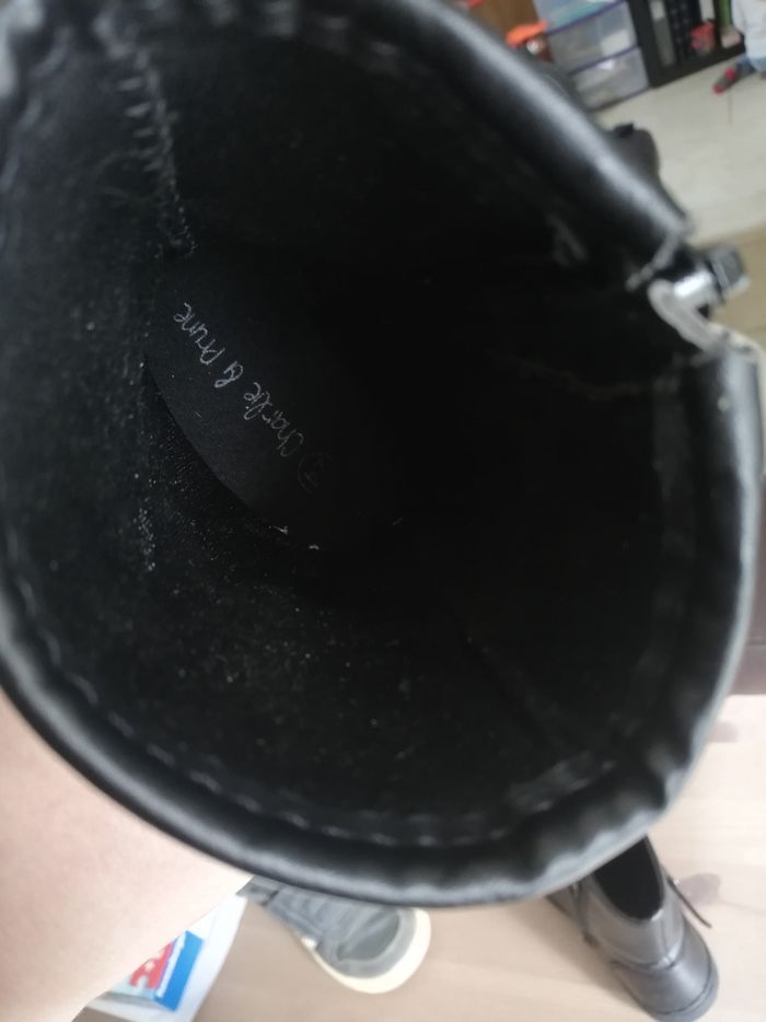 Botte noir avec étoile charlie et prune - photo numéro 6