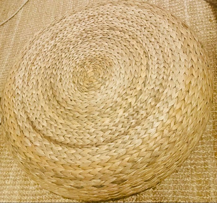 Pouf IKEA fibres de bananier neuf 🌴 - photo numéro 2