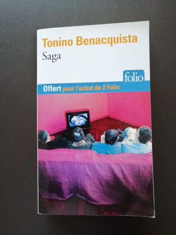 Roman Saga de Tonino Benacquista en très bon état