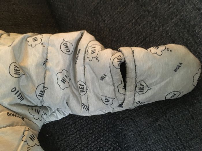 Combinaison pilote bébé 9 mois – chaude, moufles intégrées – excellent état - photo numéro 2