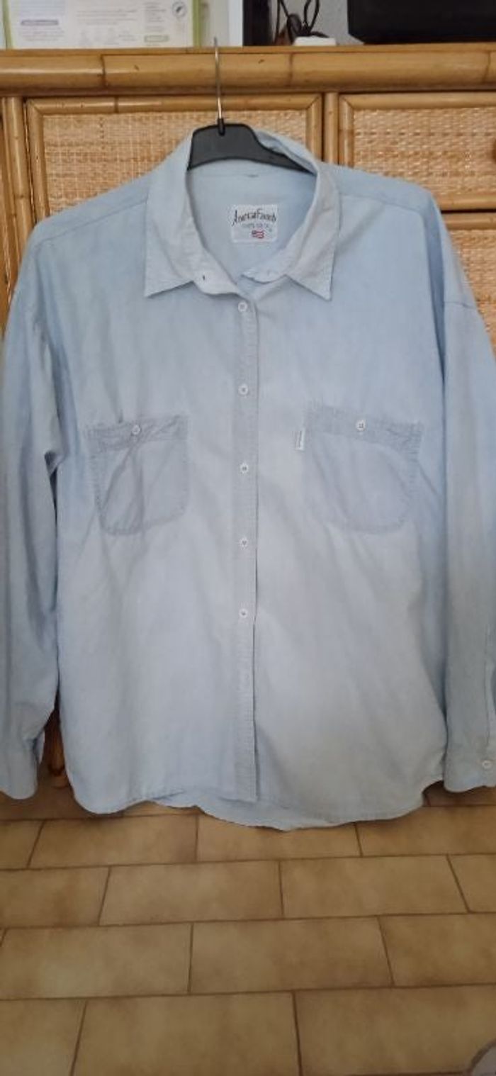 Chemise chambray