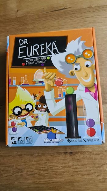 Jeu de société Dr Eurêka des éditions Blue Orange, 