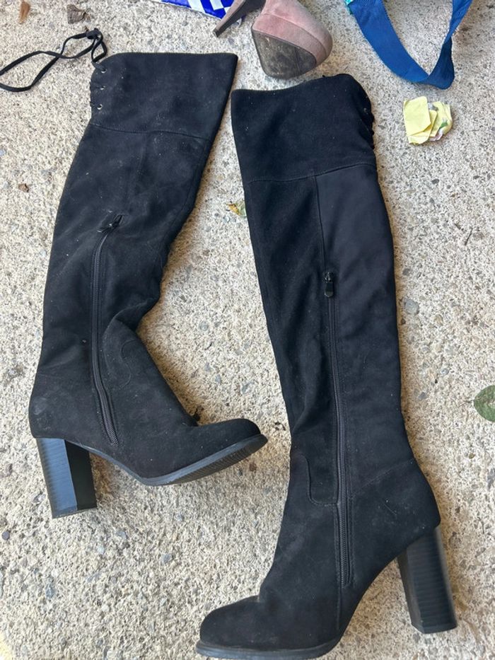 Bottes à talons pointure 38 - photo numéro 3