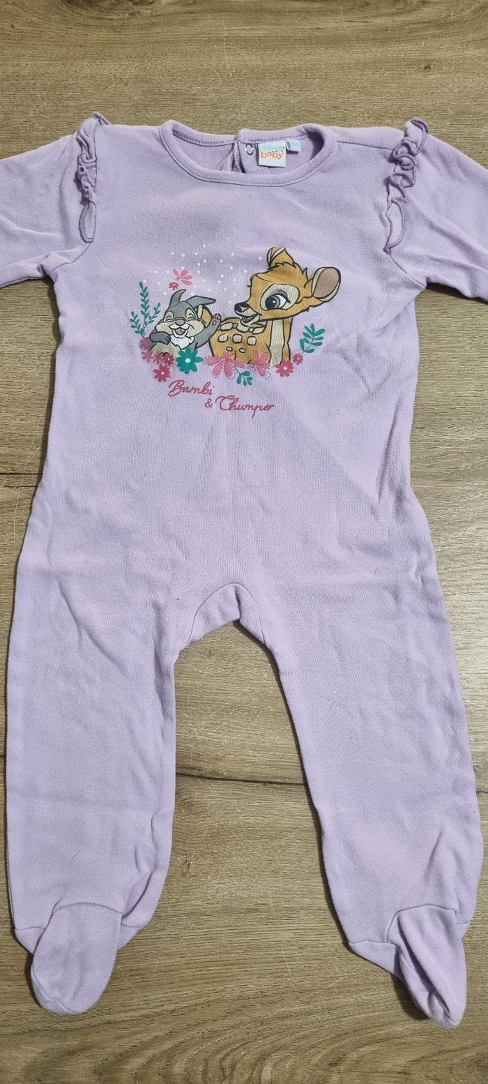 Pyjama coton Bambi 24 mois - photo numéro 2