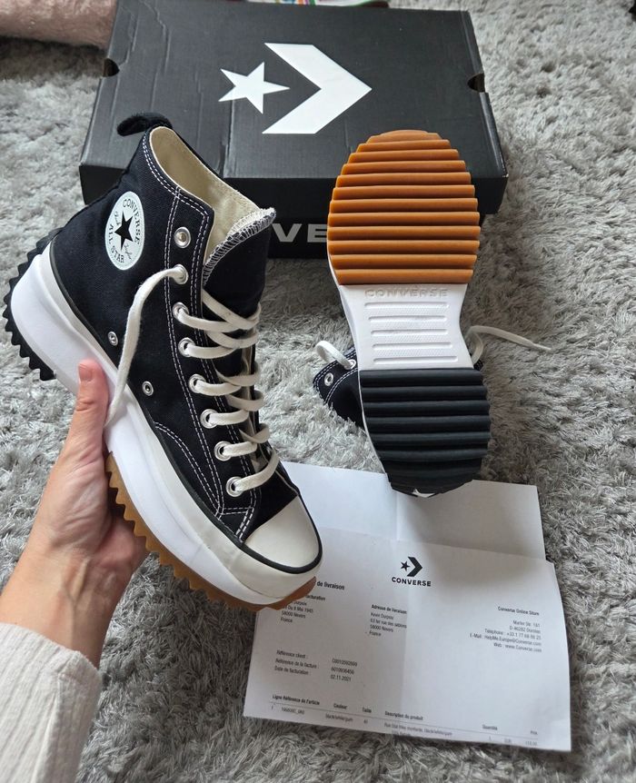 Baskets toile baskets sneakers - converse run Star Hike Hi