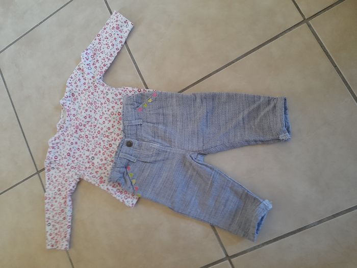 Lot vêtements fille 6 mois - photo numéro 4