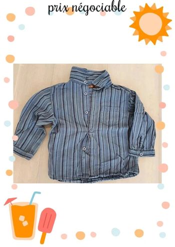 🌈 Chemise "Bout'Chou" 18 mois 🌈