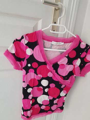Tee-shirt col croisé