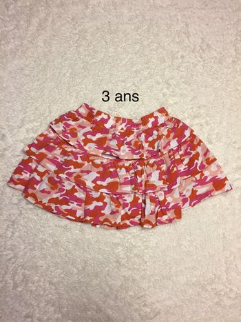 Jupe camouflage orange 3a