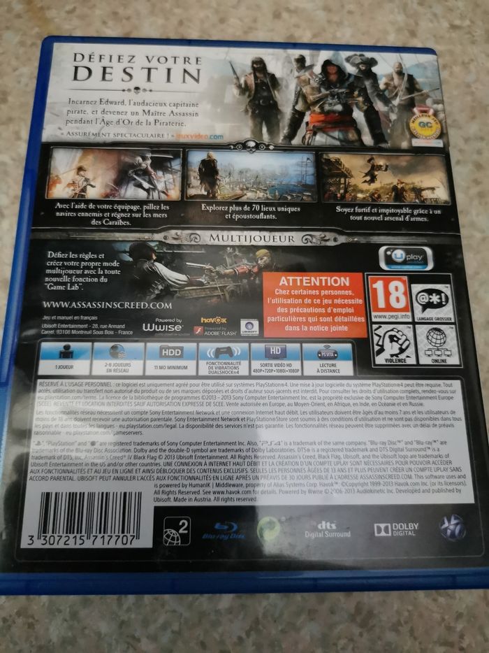 Assassin creed black flag ps4 - photo numéro 2
