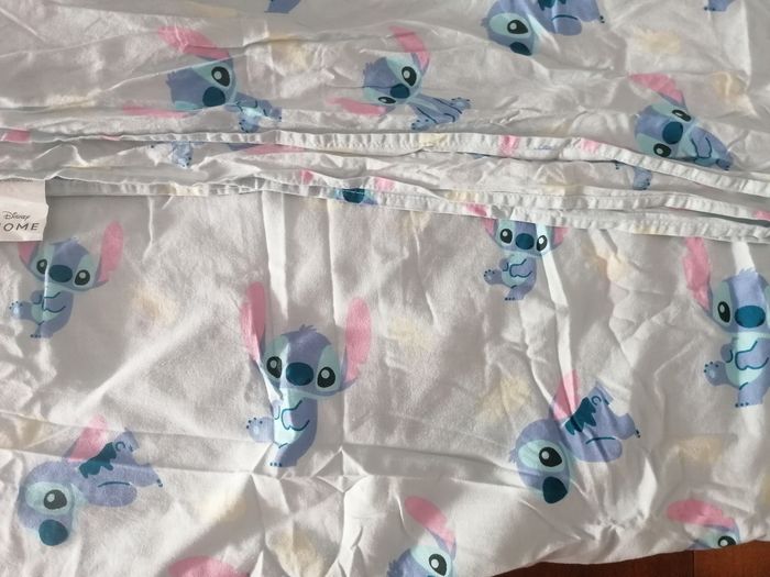 Drap housse stitch 90 /180 coton - photo numéro 3