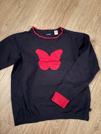 Pull papillon 8 ans