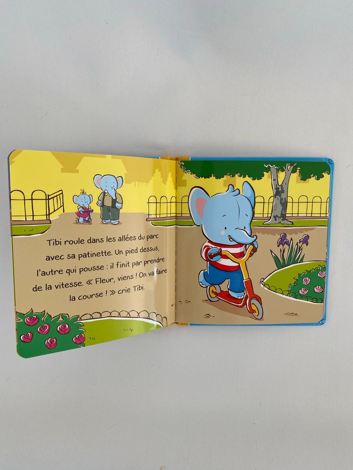 Lot de 2 livres Tibi s’amuse ! et Tibi roule ! Fleurus - photo numéro 2