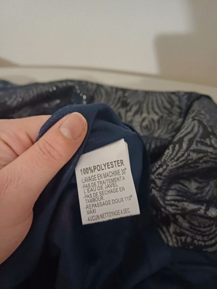 Robe chic à motifs pailletée Showny taille S 36 - photo numéro 10