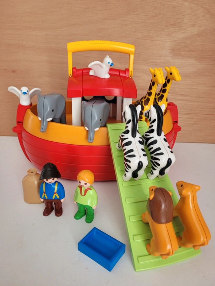 Arche de Noé transportable Playmobil 1.2.3 numéro 6765