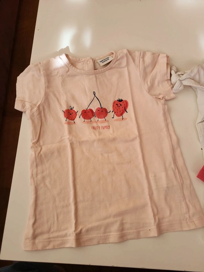 Lot 4 tee shirt manches courtes tao 23 mois - photo numéro 9