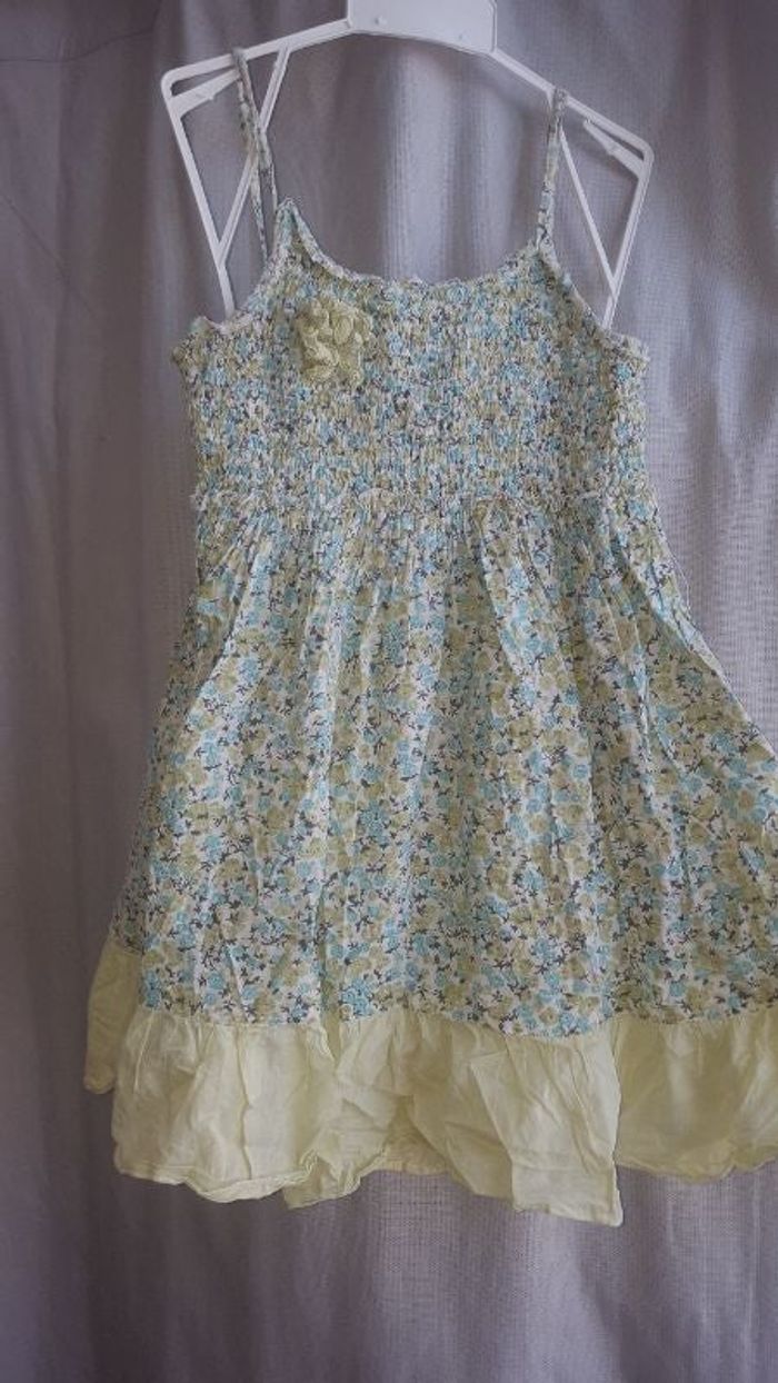 robe 6 ans fleurie  influx
