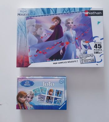 Puzzle reine des neige