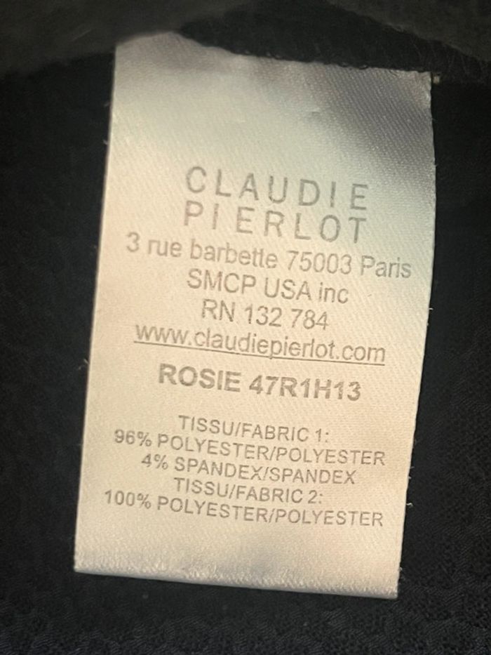 Robe noire claudie Pierlot M - photo numéro 6