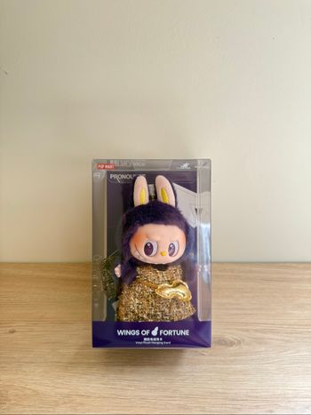 LABUBU × PRONOUNCE - WINGS OF FORTUNE Vinyl Plush PopMart