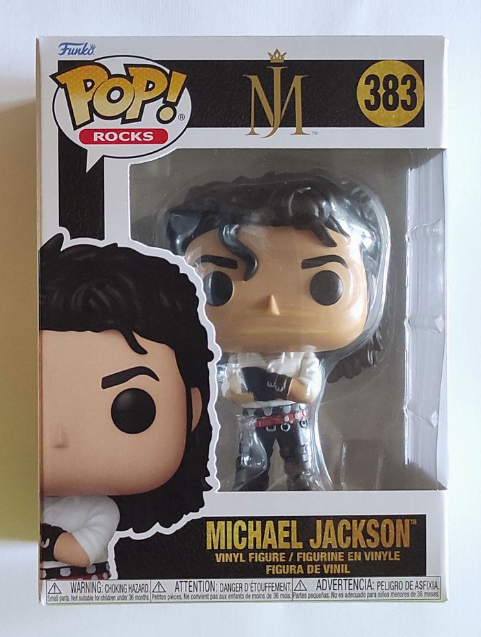 Funko POP Michael Jackson "Dirty Diana" #383 - Rocks - Figurine Vinyle