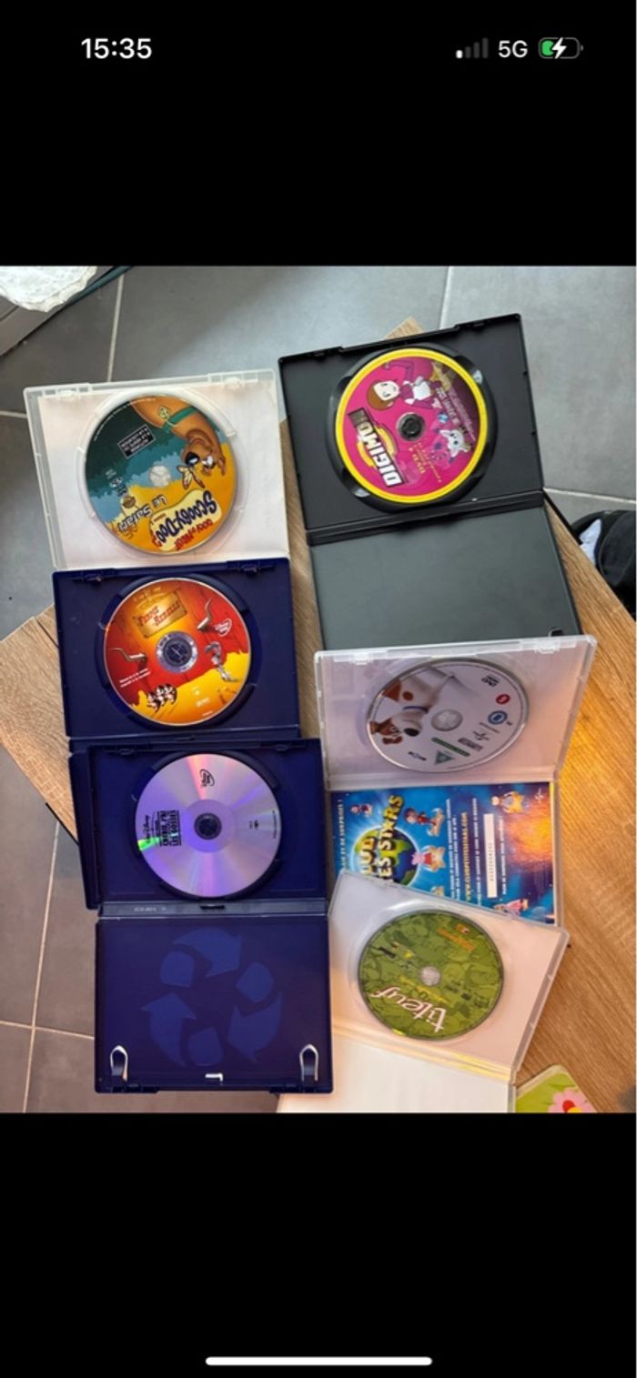 Lot de dvd