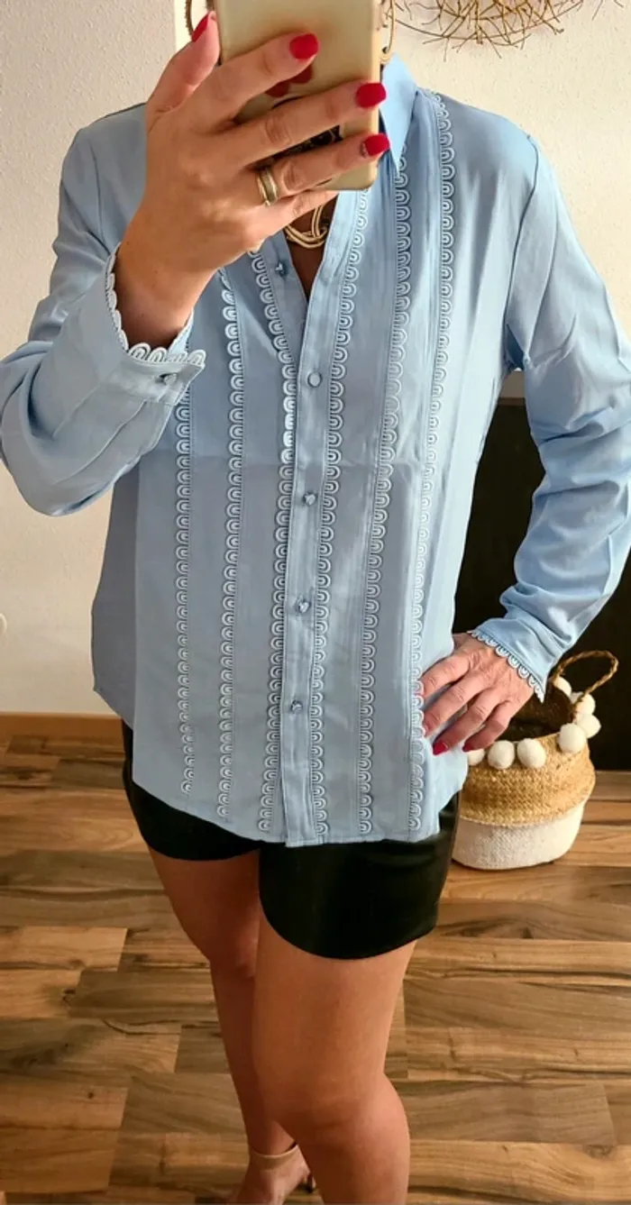 Chemise en tencel - Neuve avec étiquette - plusieurs tailles et coloris disponibles - photo numéro 3