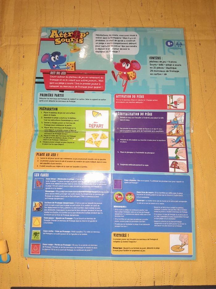 Jeu de société complet comme neuf Attrap souris - photo numéro 10