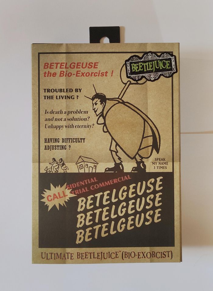 BEETLEJUICE 1998 - Beetljuice "Tour Guide" - NECA Ultimate Figurine 18cm