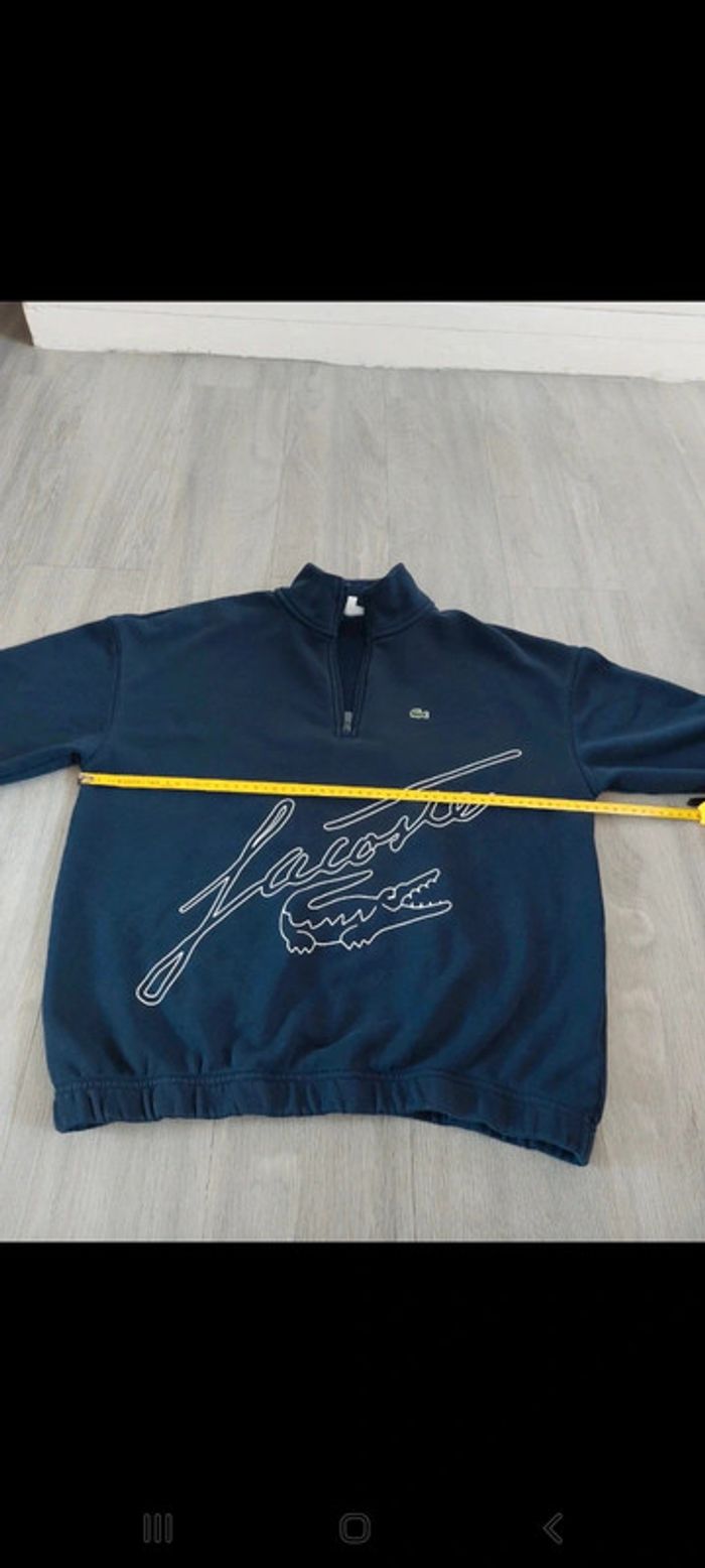 Sweat Lacoste taille 16 ans (176 cm) - photo numéro 7