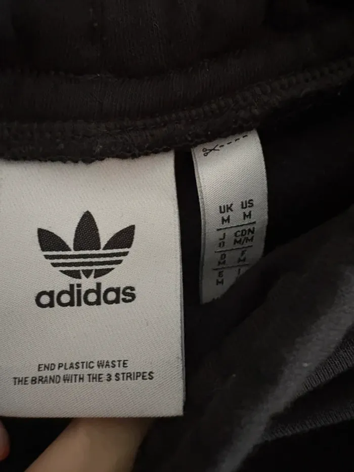 Jogging noir et jaune adidas en taille M - photo numéro 4