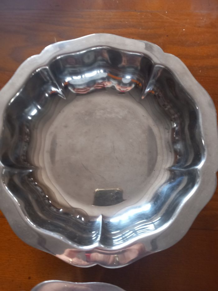 Lot 2 saladiers inox - photo numéro 3