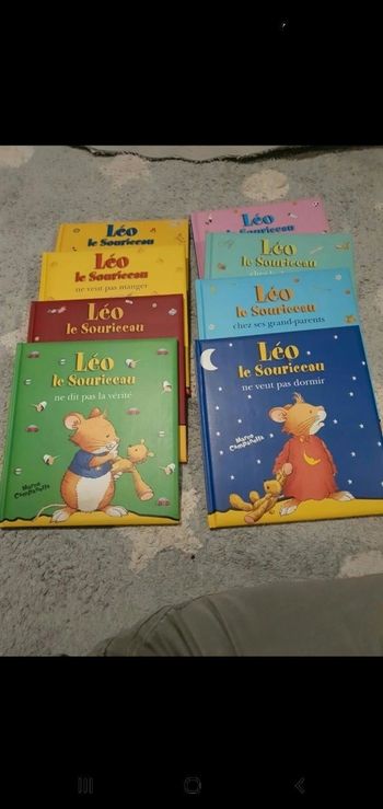 Lots Livres Leo le souriceau